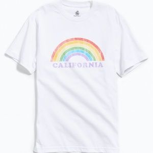 Urban Outfitters Rainbow California Tee